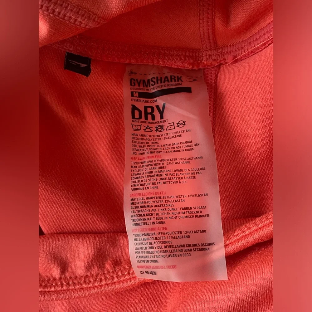 Gymshark Leggings in Coral ~ Size Medium - Picture 7 of 7